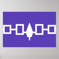 Iroquois Confederacy flag Posters
