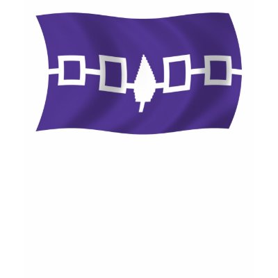 Iroquois Confederacy Flag Shirt by LivingFlags2