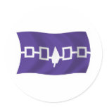 Iroquois Confederacy Flag Sticker