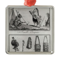 Iroquois family, arms and ornaments ornaments