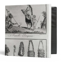 Iroquois family, arms and ornaments binders