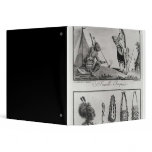 Iroquois family, arms and ornaments 3 ring binder