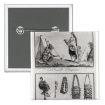 Iroquois family, arms and ornaments buttons
