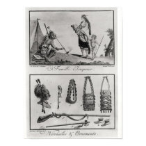 Iroquois family, arms and ornaments posters
