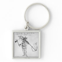 Iroquois Indian of Canada Keychains