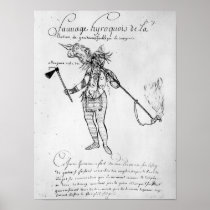 Iroquois Indian of Canada Poster