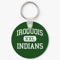 Iroquois - Indians - Junior - Des Plaines Illinois keychains by customteamsportswear Iroquois - Indians - Junior - Des Plaines Illinois keychains
