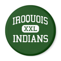 Iroquois - Indians - Junior - Des Plaines Illinois magnets by customteamsportswear Iroquois - Indians - Junior - Des Plaines Illinois magnets