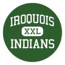 Iroquois - Indians - Junior - Des Plaines Illinois Sticker