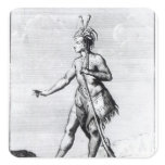 Iroquois Man, inhabitant of Canada Square Sticker