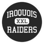 Iroquois - Raiders - High - Louisville Kentucky Round Sticker