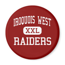 Iroquois West - Raiders - High - Gilman Illinois magnets by customteamsportswear Iroquois West - Raiders - High - Gilman Illinois magnets