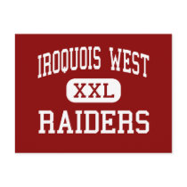Iroquois West - Raiders - Middle - Onarga Illinois postcards