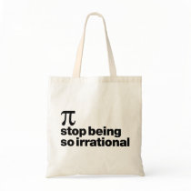 Irrational Pi Canvas Bags
