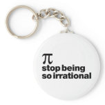 Irrational Pi Key Chain