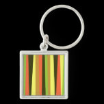 Irregular Stripes (Vertical) keychains