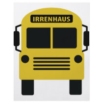 Irrenhausbus flyers by TomaniacLines Irrenhausbus flyers