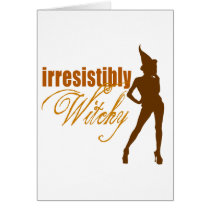 Irresistibly Witchy (Dark Color) cards by halloween4you Irresistibly Witchy (Dark Color) cards