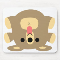 Irreverent Cartoon Bear Baby mousepad