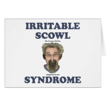 Irritable Scowl Grumpy Old Man