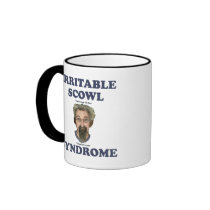Irritable Scowl Grumpy Old Man Coffee Mugs