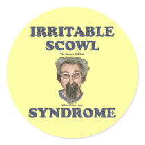Irritable Scowl Grumpy Old Man