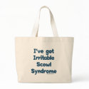 Irritable Scowl Sydrome Tote Bags