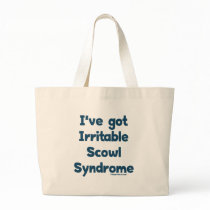 Irritable Scowl Sydrome Tote Bags
