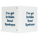 Irritable Scowl Sydrome 3 Ring Binders