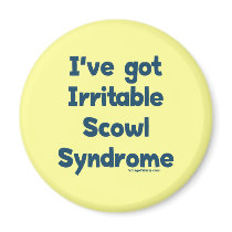 Irritable Scowl Sydrome Magnets