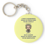 Irritated Old Man Husband Keychain