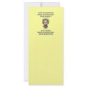 Irritated Old Man Husband Customized Rack Card