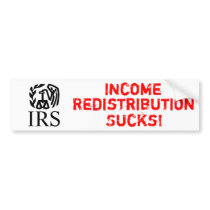 IRS = bumper stickers