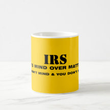 IRS COFFEE MUG