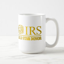 IRS Gold Star Donor Mug