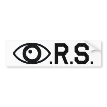 IRS - Internal Revenue Service Bumper Sticker