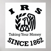 IRS - Internal Revenue Service Posters