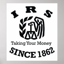 IRS - Internal Revenue Service Posters