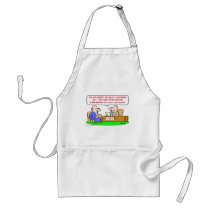 irs silly mustaches apron