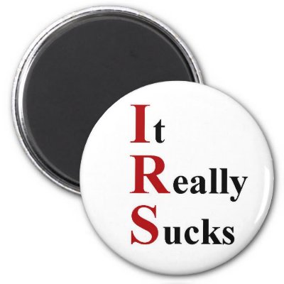  on Irs Sucks Magnets From Zazzle Com