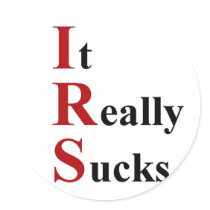 IRS Sucks stickers by Patriot_Resistance IRS Sucks stickers