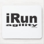 iRun Black Mousepad