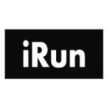 iRun Personalized Photo Card