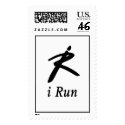 iRun Postage Stamp by bobpoucel iRun Postage Stamp