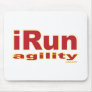iRun Red Mouse Pads