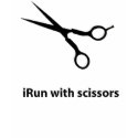 iRun with scissors t-shirts by OliviaNguyen iRun with scissors t-shirts