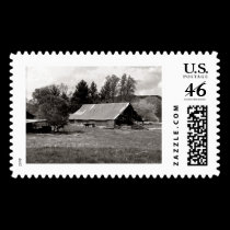 Irving College Barn  stamps