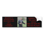 Is America Ready? bumper stickers