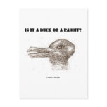 Is It A Duck Or A Rabbit? (Optical Illusion) Post Card