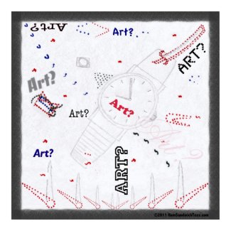 Is This Art? from HamSandwichTees.com Is This Art? poster from HamSandwichTees.com